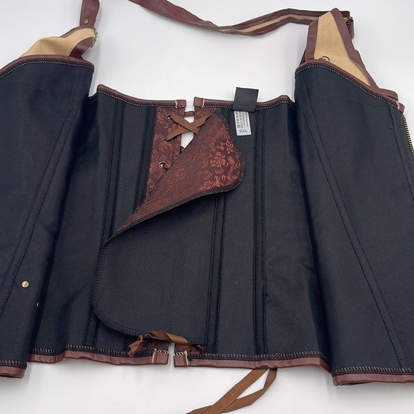 3XL Brown Corset *New without tags * - Picture 7 of 12